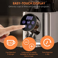 BioloMix Electric Conical Burr Coffee Grinder Adjustable 48 Settings Removable Holder for Espresso Coffee